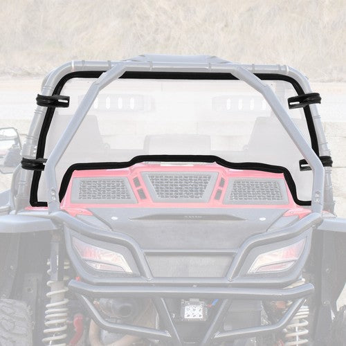 DURAFORCE Plastic Panel Window Clear Rear Vented Windshield for Arctic Cat Wildcat 12 19