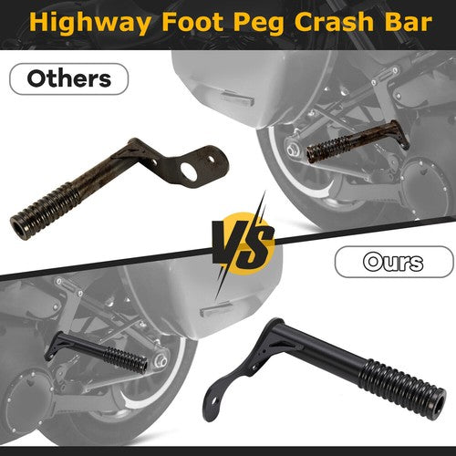 Rear Passenger Peg Crash Bar For Harley Street Bob FXBB Softail FXST 2018 2024