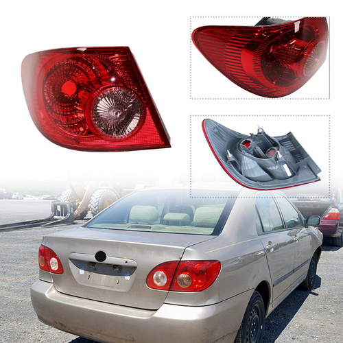 DURAFORCE For 2003-08 Toyota Corolla 815618C004 Outer Tail Light Brake Lamp Driver Side LH