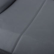 DURAFORCE Black Driver Bottom & Top Seat Cover For Dodge Ram 1500 2500 3500 SLT 1998-2002