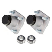 DURAFORCE 2x Front Wheel Hub Kit Bearings Seals For Club Car DS Golf Cart 1982-2002 Models