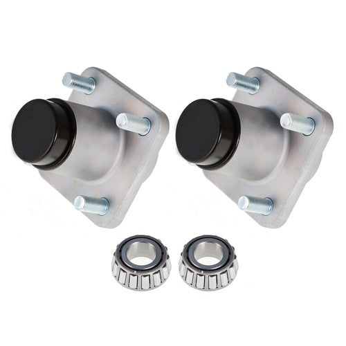DURAFORCE 2x Front Wheel Hub Kit Bearings Seals For Club Car DS Golf Cart 1982-2002 Models