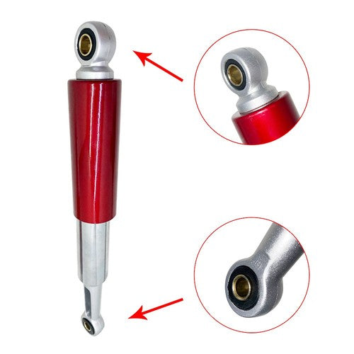 DURAFORCE For S65 CL/CT70 XL75 CL/CT/CM/S90 CM91 CT110 Red & Chrome Shocks 345mm (13.5")