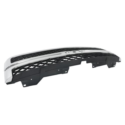 DURAFORCE Front Bumper Grille Black Chrome For Chevy Silverado 2500HD 3500 HD 2011-14