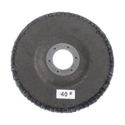 DURAFORCE 24 PCS 4.5" x 7/8" T29 Flap Discs 40/60/80/120 Grit Angle Grinder Sanding Disc