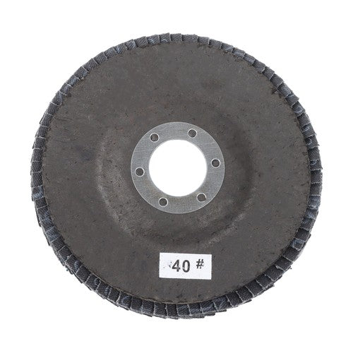 DURAFORCE 24 PCS 4.5" x 7/8" T29 Flap Discs 40/60/80/120 Grit Angle Grinder Sanding Disc