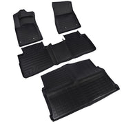 DURAFORCE TPE Rubber All Weather Protection Floor Liners for Nissan Rogue 21-26 Not Sport