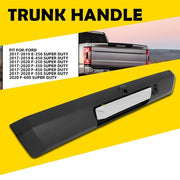 DURAFORCE Tailgate Handle For 2017-2020 Ford F-250 F-350 F-450 Super Duty Black chrome H