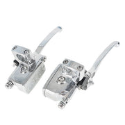 DURAFORCE 1" HANDLEBAR HYDRAULIC BRAKE & CLUTCH MASTER CYLINDER L&R CHROME