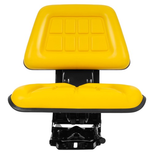 DURAFORCE Yellow Tractor Suspension Seat For John Deere 5200 5210 5300 Massey Ferguson