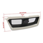 DURAFORCE Satin White Pearl Front Upper Sport Grill For Subaru Impreza/Crosstrek 12-14 New