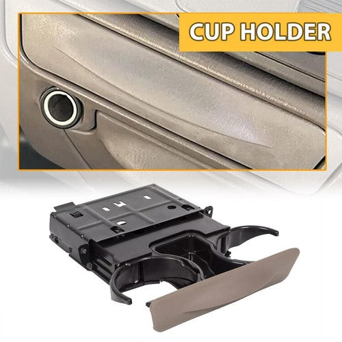 DURAFORCE Tan Dash Cup Holder Parchment For Ford 99-04 2001 F250 F350 F450 #YC3Z2513560CAB
