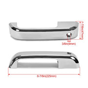DURAFORCE For 2017 - 2020 Ford F-250 F450 Chrome Door Handle Covers w/o Smart Keyless