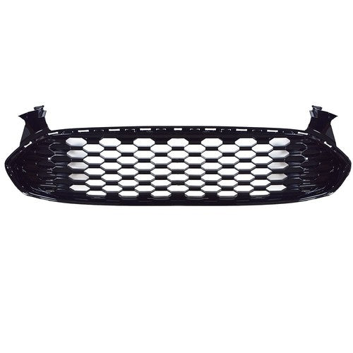 DURAFORCE Front Bumoer Grill Grille For Ford Fusion 2013-2016 Black Glossy Honeycomb Trim