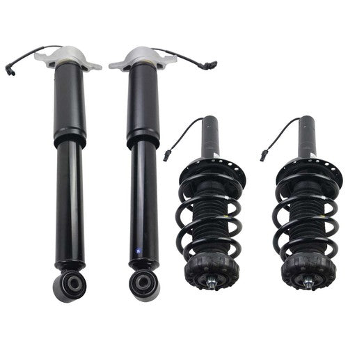 DURAFORCE 4X Front Rear Suspension Shock Struts W/Electric Fits Cadillac XTS 2013-2019