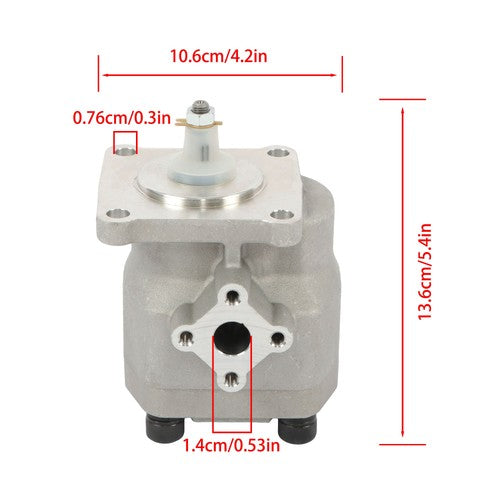 DURAFORCE Hydraulic Pump For Kubota L225 L245 37150-36100 35110-76100 72098141 New