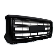 DURAFORCE Front Bumper Grille Gloss Black For GMC Sierra 1500 2014 2015 SLT Style 23254463