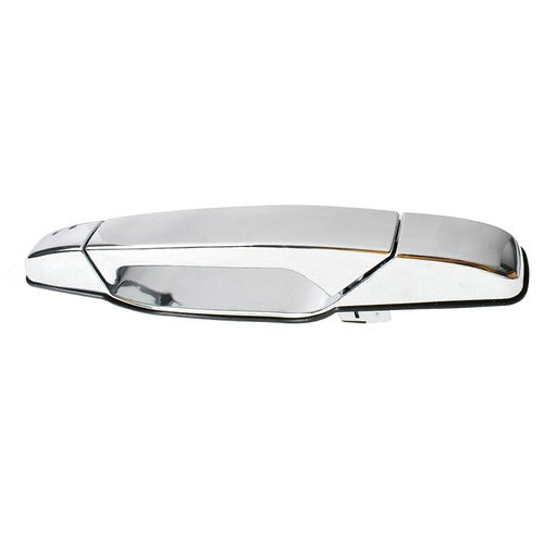 DURAFORCE For 2007-2013 Escalade Silverado Rear Door Handle Driver Side Chrome GM1520130