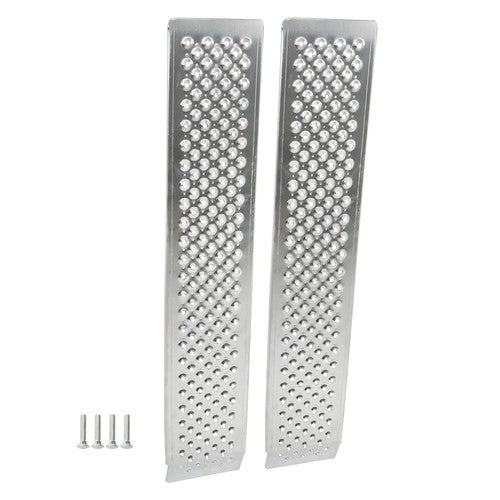 DURAFORCE For ATV Motorcycle Aluminum Motorcycle Loading Ramp 47.2" L×8.5" W 880 lbs NEW