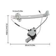 DURAFORCE 751-165 Window Regulator W/Motor Front Right Passenger Side For Acura CL 2003