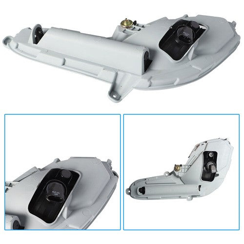 DURAFORCE Front For Hyundai Accent 2012-2017 Bumper Fog Light Lamp Clear Lens w/Bulbs
