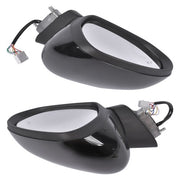 DURAFORCE Driver Left & Right Black Power Heated Mirror w/ Signal Light for Kia K5 2021-24