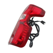 DURAFORCE Passenger Tail Light Incandesce Red Clear For Chevy Silverado 1500 2019-2021