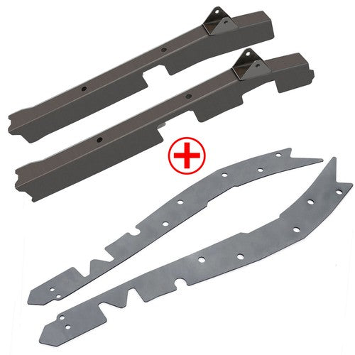 Frame Rust Repair Set Repair Plate Steel for Toyota Tacoma Regular Cab 1996-04