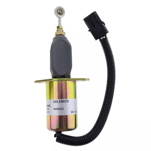 DURAFORCE Fuel Shutoff Solenoid Valve 3935649 Fit for Cummins 6CT Engine 12V