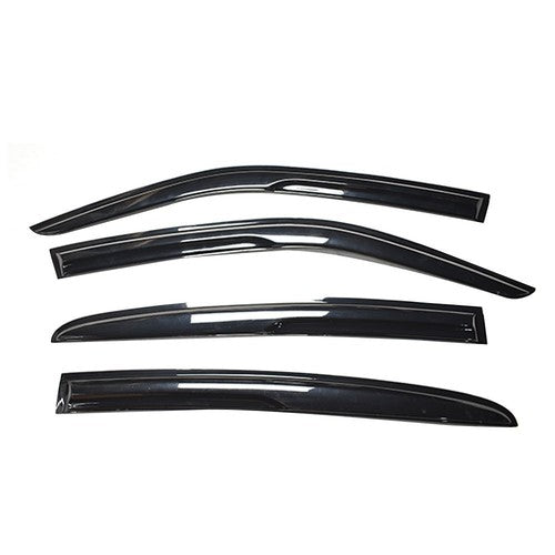 DURAFORCE For 2011-2020 Dodge Charger Smoke Window Visor Sun Rain Wind Guard Vent Shade