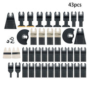 DURAFORCE 43 PCS Oscillating Saw Blades Multitool Kit for Wood/Metal/Plastics Cutting