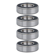 DURAFORCE 1641-2RS Ball Bearing 1" x 2" x 9/16 Rubber Sealed (Qty 4)