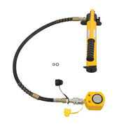 DURAFORCE Manual Hydraulic 20T Low Profile Hydraulic Jack Porta Power Kit + CP-180