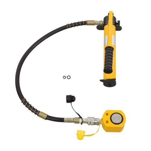 DURAFORCE Manual Hydraulic 20T Low Profile Hydraulic Jack Porta Power Kit + CP-180