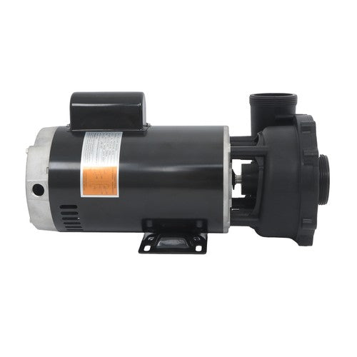 DURAFORCE 3722021-1D Spa Pump 5.0HP 230V 2" Discharge 2-Speed 56Y-Frame Hot Tubs Black