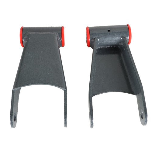 DURAFORCE 2× 2" Rear Drop Lowering Shackle Kit For Ford F250 Super Duty 2WD 1999-2006 2007