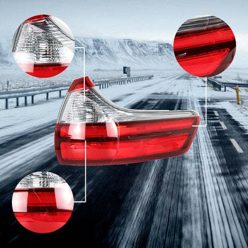DURAFORCE For 15-20 Toyota Sienna Base L LE XLE Passenger/Right Side Tail Light Brake Lamp
