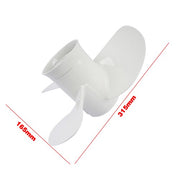 DURAFORCE Boat Outboard Propeller 14 x 11 for Yamaha 50-130HP 15 Spline 6E5-45954-00-EL