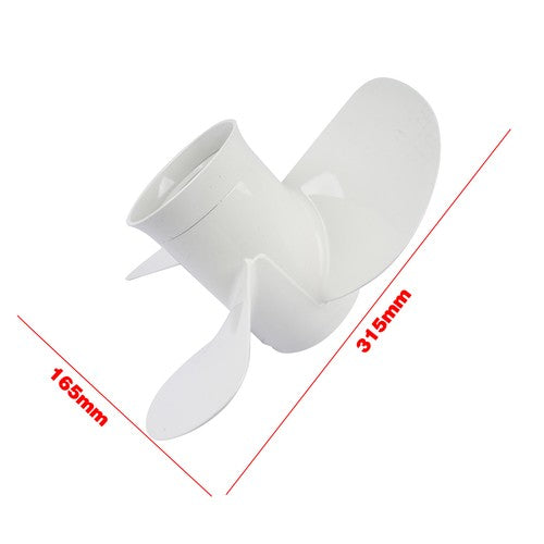 DURAFORCE Boat Outboard Propeller 14 x 11 for Yamaha 50-130HP 15 Spline 6E5-45954-00-EL