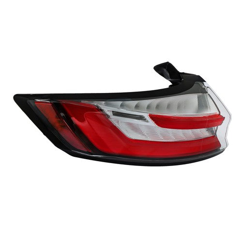 DURAFORCE LH/Driver Side Rear LED Outer Lamp Tail Light For Ford Edge 2019-2023 Red Lens