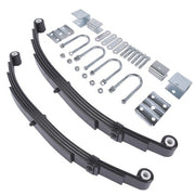 DURAFORCE 3500lb Single Trailer Axle Suspension Kit 1750lb Leaf Springs & Hanger Kit