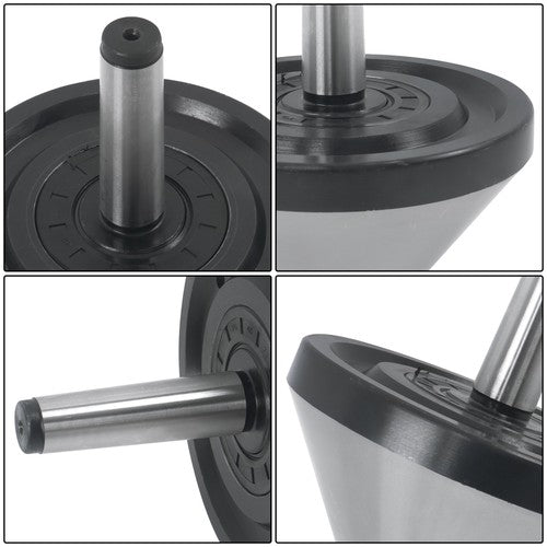 DURAFORCE For Lathe Tool MT3 Bull Nose Live Center 6"(150mm) Triple Bearing Morse Taper #3