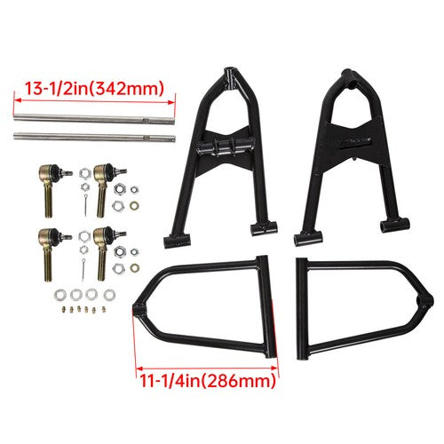 DURAFORCE Front Upper+Lower Control A Arm+2+1 Wider Extender for Yamaha Banshee 350 YFZ350