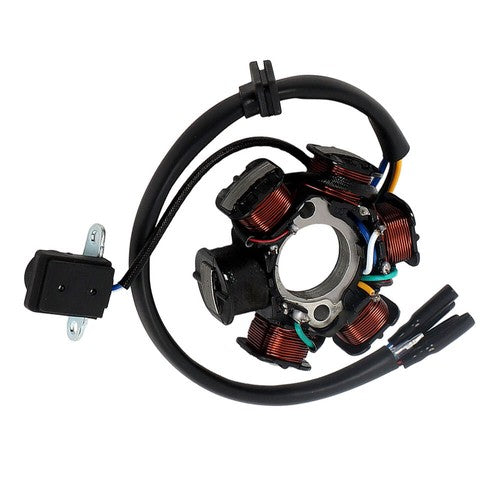 DURAFORCE 6 Coil Pole Magneto Flywheel Stator 50cc 70cc 110cc 125cc PIT Quad Dirt Bike ATV