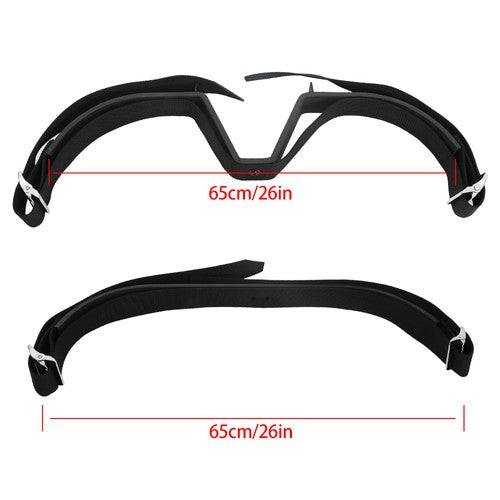 DURAFORCE Rear Seat Bag Holder Universal Attachment Set Golf Cart For Club Car EZGo Yamaha