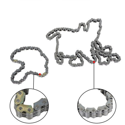 DURAFORCE Fit For Acura RSX 2002 2003-2005 2006 2.0L l4 GAS Timing Chain Kit w/o Gears