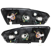 DURAFORCE Pair Set For Chevy Malibu 2004-2008 Headlight Replacement Halogen Clear Lens L+R