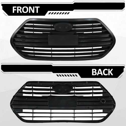 DURAFORCE 865612V510 Front Upper Grille Matte Black for Hyundai Veloster Turbo 2013-2017