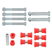 DURAFORCE New For EZGO TXT/Medalist 94+ Club Car 1981+ Rear Leaf Spring Bushing Kit Usa