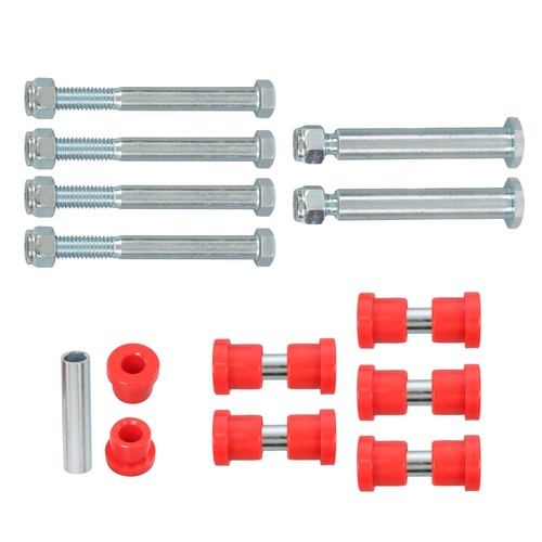 DURAFORCE New For EZGO TXT/Medalist 94+ Club Car 1981+ Rear Leaf Spring Bushing Kit Usa